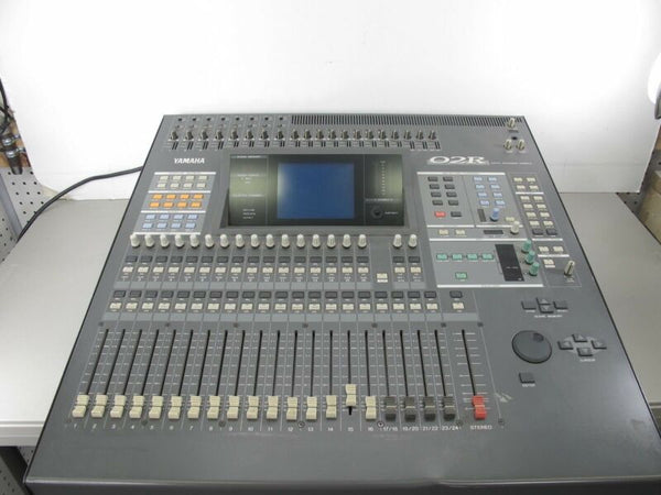 Yamaha 02R 40 Input Dynamics/ 4 Band EQ Motorized Digital Audio Recording Mixer - Zeereez