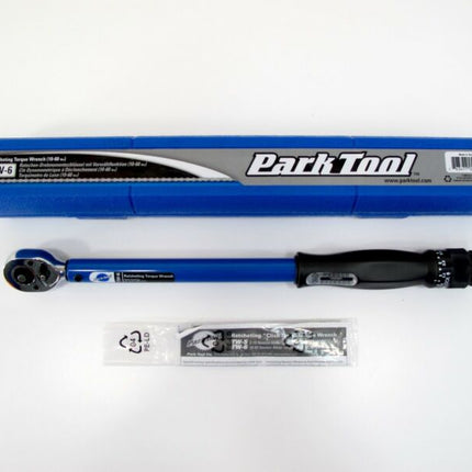 Park Tool TW-6 Ratcheting Click Type Torque Wrench 3/8" Drive 10-60Nm - Zeereez