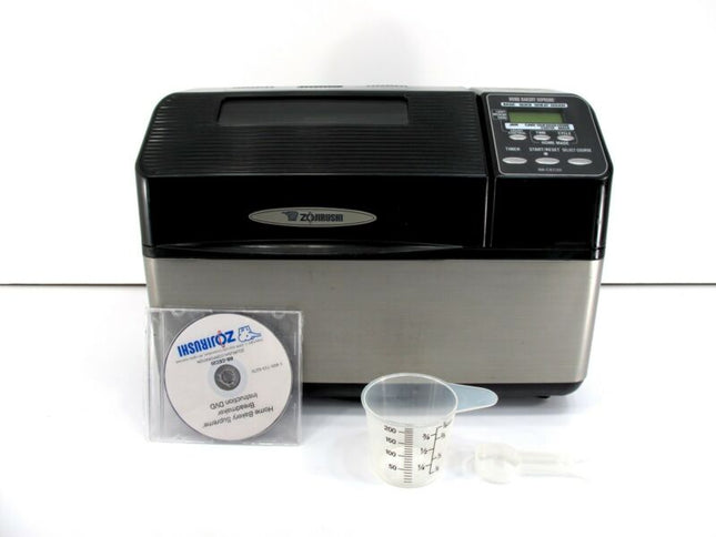 Zojirushi BB-CEC20 2-Pound Rectangular Quick Bake Built-in Timer Bread Maker - Zeereez