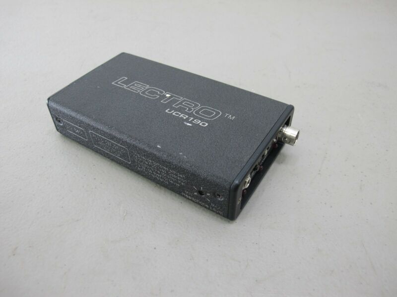 Lectrosonics UCR190 UHF Compact Wireless Receiver Freq 472.025MHz Lectro - Zeereez