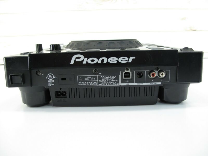 Pioneer CDJ-850 Professional DJ CD Tabletop Digital Controller Turntable Deck - Zeereez