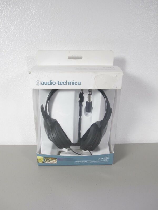 Audio-Technica ATH-M2X Mid-size Open-back Dynamic Stereo Headphones with Cable - Zeereez
