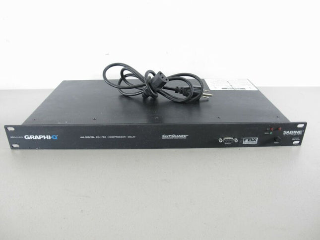 Sabine GRQ-3101S Adaptive Audio Graphi-Q All Digital EQ FBX Compressor Delay - Zeereez
