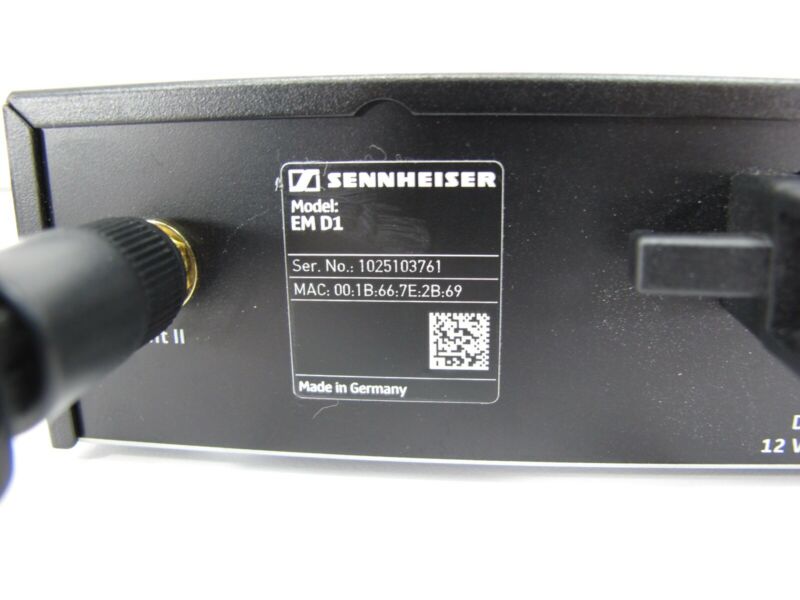 Sennheiser EW D1-845S EW D1 Digital Handheld Wireless Set w/ E845 Capsule - Zeereez