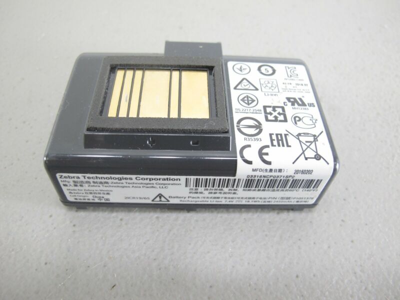 Zebra P1051378 Oem Battery Pack For Qln220 And Qln320 Zeereez 5271