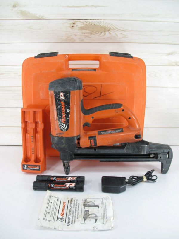 Ramset T3 Powder Actuated Tool Gas Framing Nailer Nail Gun Fastener - Zeereez