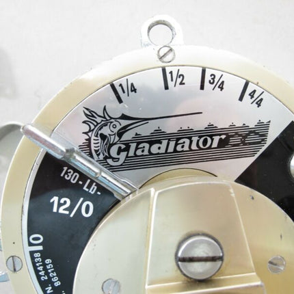 Rossetti Gladiator 12/0 130 lb Big Game Deep Sea Saltwater Fishing Reel - Zeereez