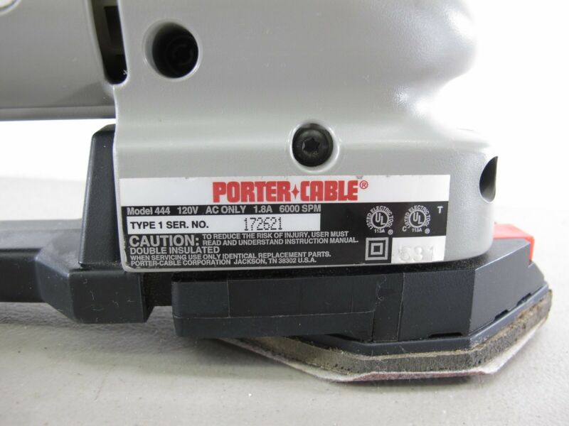 Porter Cable 444 Corded 6000 SPM Profile Sander - Zeereez