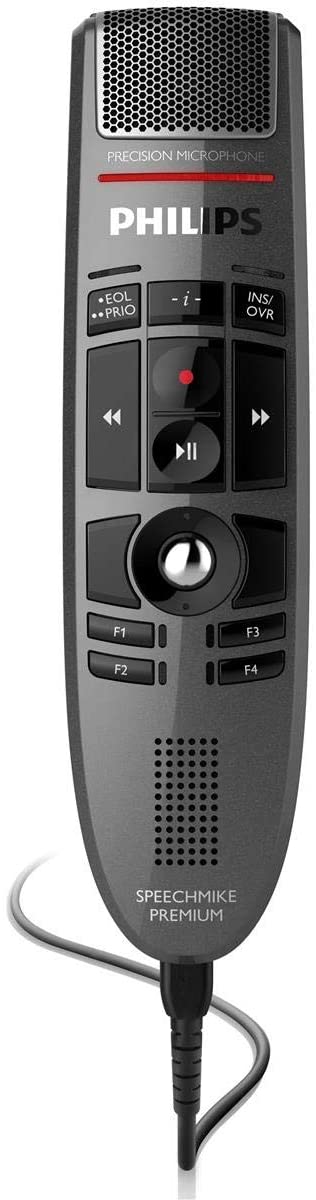Philips LFH-3500 SpeechMike Premium USB Dictation Microphone