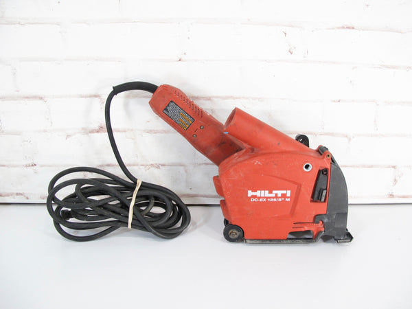 Hilti AG 500-11S 5 Inch Angle Grinder with DC-EX 125/5" M Dust Guard Attachment