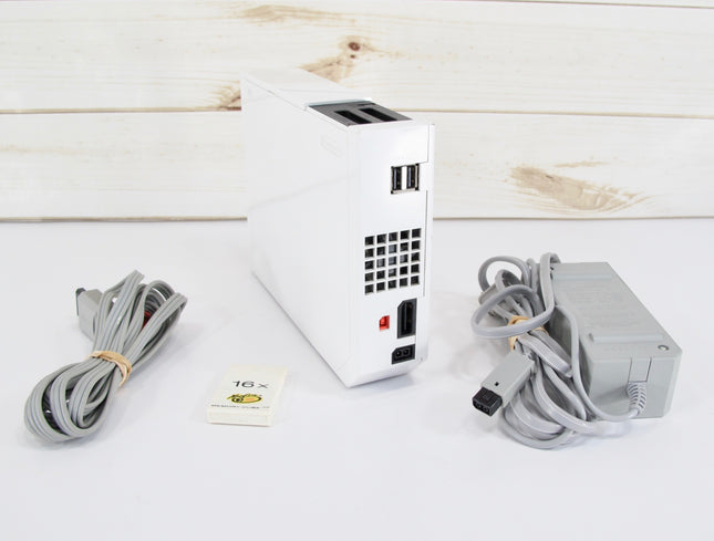 Nintendo Wii RVL-001 Video Game Console with Memory Card