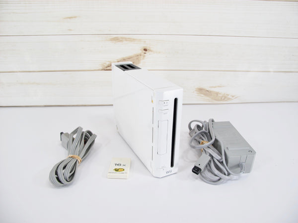 Nintendo Wii RVL-001 Video Game Console with Memory Card