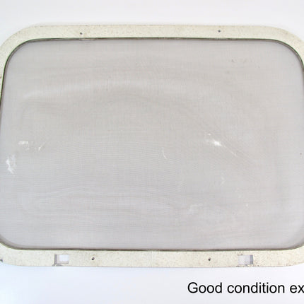 Side Curved Awning Window Screen for 1969-Mid 70s Airstream Trailers Low Opening