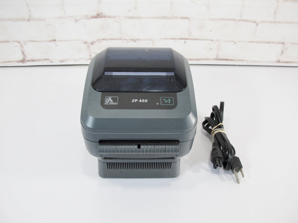 Zebra ZP450 CTP USB & VGA High Speed Direct Thermal Label Printer