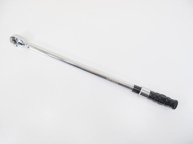 URREA 60143 30-250 Ft-Lb. Click Micrometer Torque Wrench w/ Rubber Grip