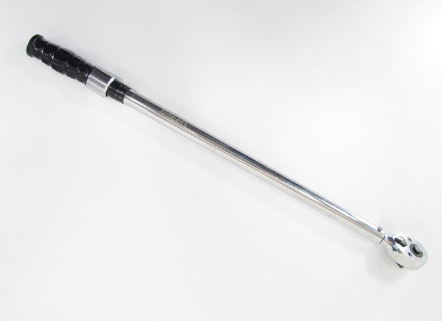 URREA 60143 30-250 Ft-Lb. Click Micrometer Torque Wrench w/ Rubber Grip
