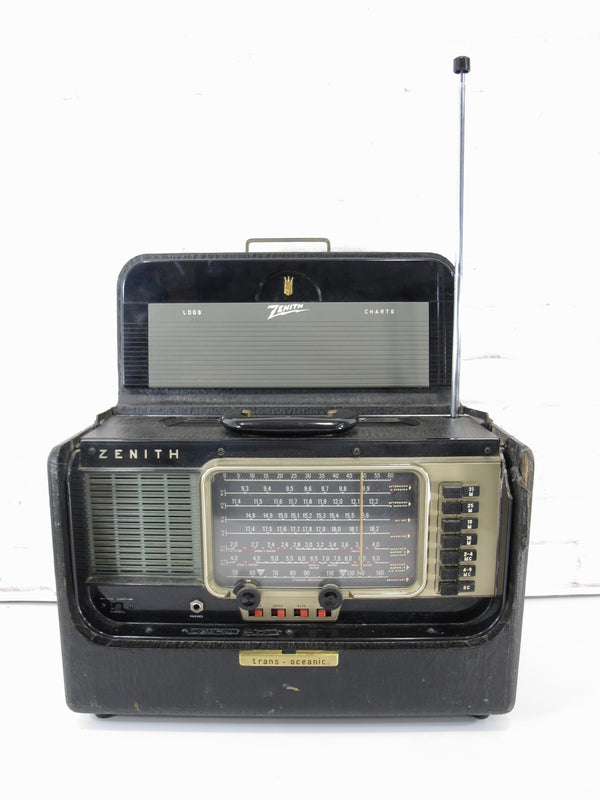 Zenith B600 Trans-Oceanic Vintage 1950s/60s Short Wave Radio