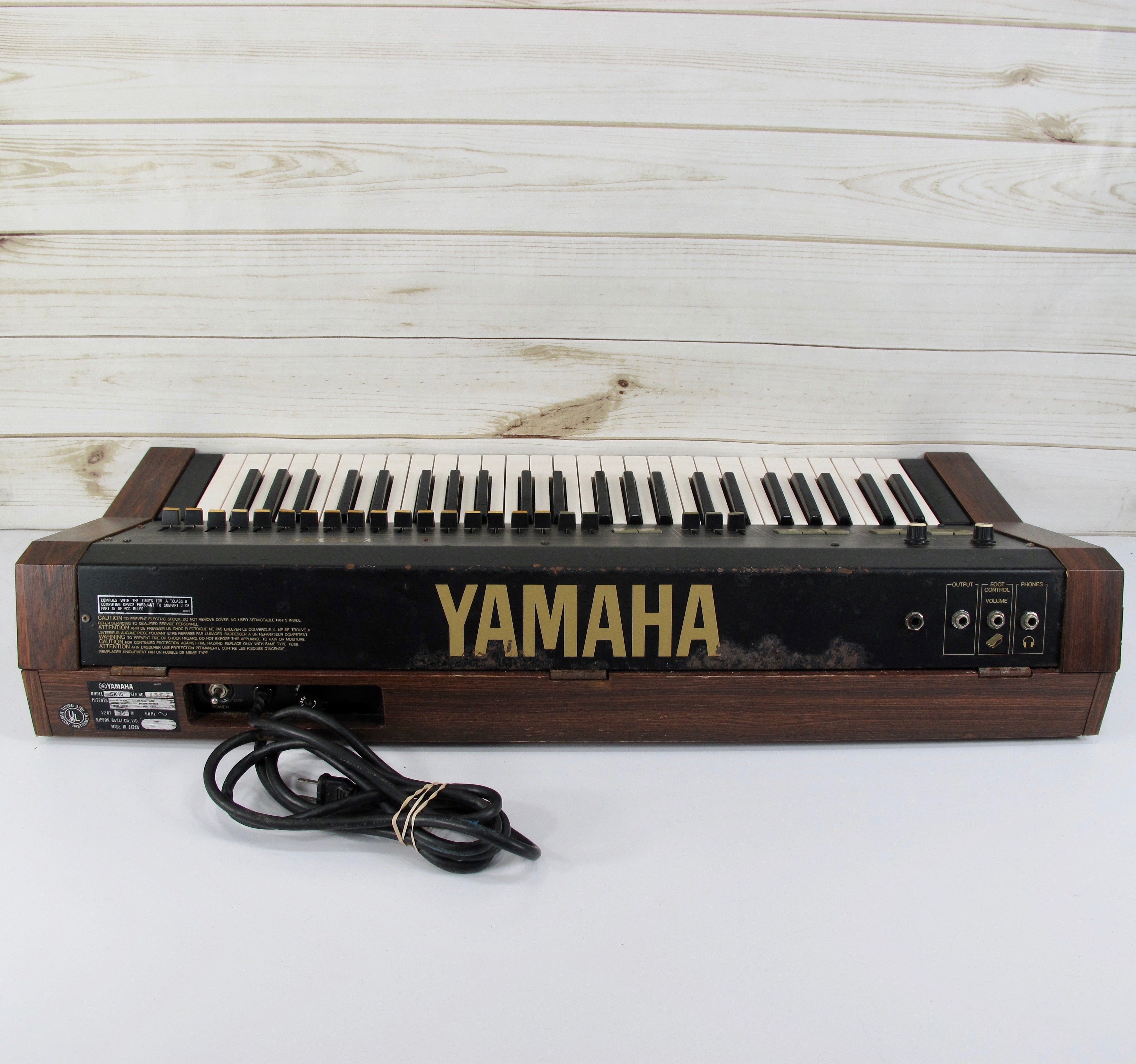 Yamaha SK15 Vintage 70s/80s Symphonic Ensemble Analog Keyboard