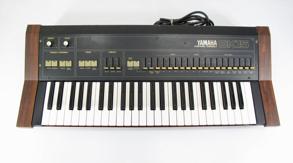 Yamaha SK15 Vintage 70s/80s Symphonic Ensemble Analog Keyboard Strings & Organ with Case