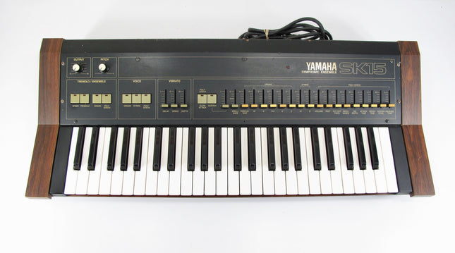 Yamaha SK15 Vintage 70s/80s Symphonic Ensemble Analog Keyboard Strings & Organ with Case