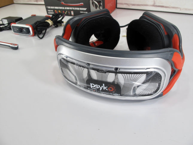 Psyko Audio True 5.1/7.1 Surround Sound PC Gaming Headset w/ Microphone