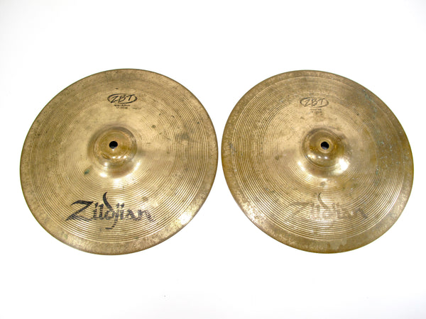 Zildjian ZBT 13 Inch Hi Hat Top & Bottom Cymbal Set