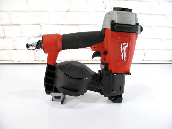 Milwaukee 7220-20 Pneumatic 1-3/4" 15 Degree Coil Roofing Nailer Nail Gun