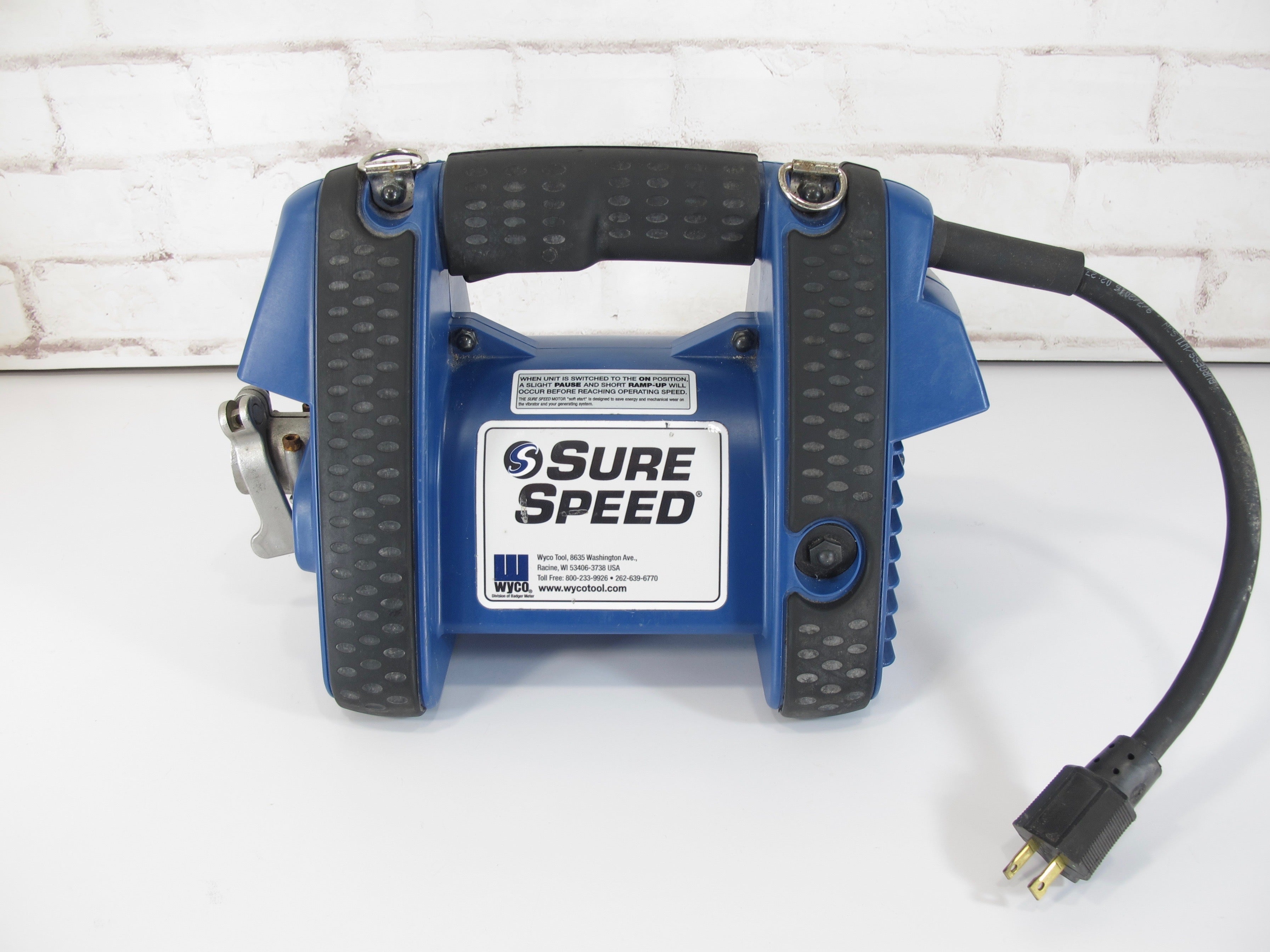 Wyco Sure Speed WSD1 Electric Concrete Vibrator Motor for All Wyco Fle