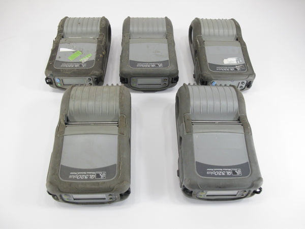 5 Zebra QL320 Plus Portable Thermal Label Printer Lot