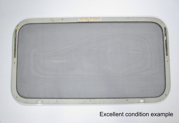 Replacement Rear Window Screen for Airstream Trailers 1969-Mid 70s 44x24 High Opening