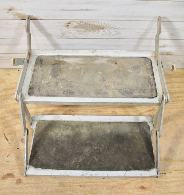 Airstream Solid Aluminum Double Step Assembly for 1972-00s