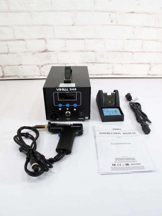YIHUA 948 2-in-1 Anti-Static Electric Suction Tin Desoldering Station