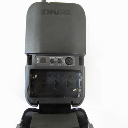 Shure BLX1 H9 Wireless Bodypack Guitar / Microphone Transmitter System 512-542 MHz with Instrument Cable