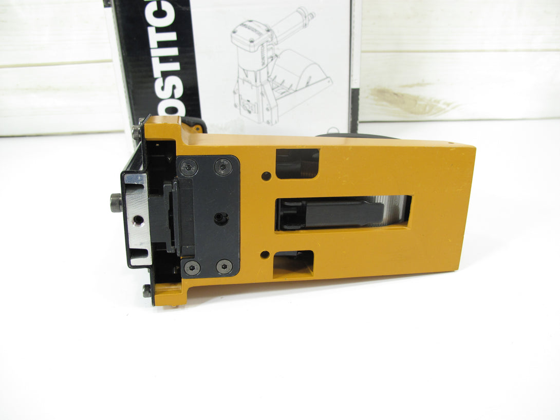 Bostitch D62ADC roll stapler. Uses SWC7437 1M roll staples.