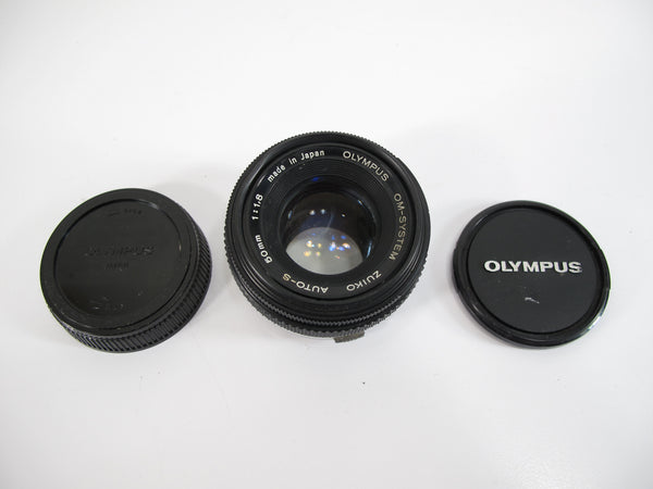 Olympus OM 50mm f/1.8 Auto-S Zuiko Prime Camera Lens Japan