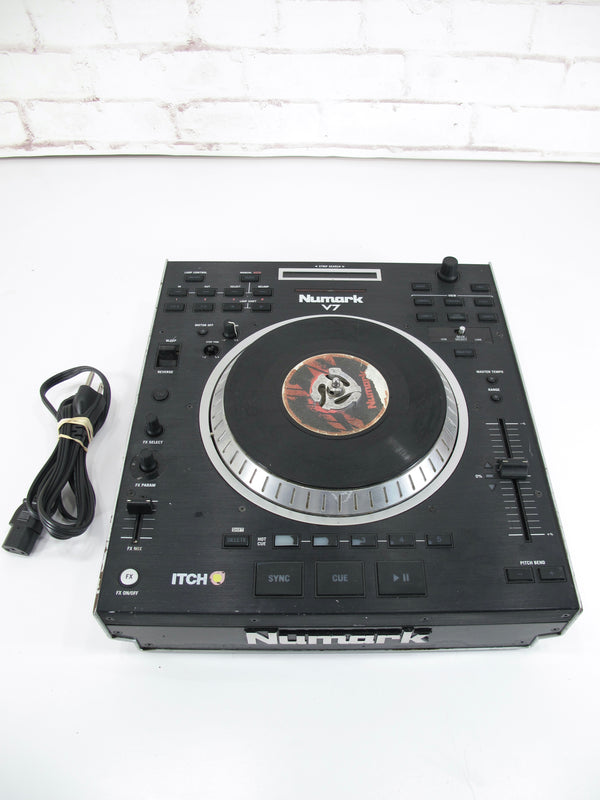 Numark V7 Itch Professional DJ Turntable Controller Interface