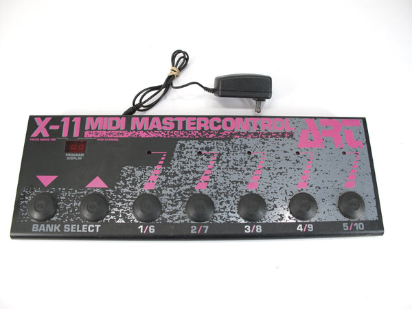 ART X-11 MasterControl Guitar PEffectsMIDI Cprocessor ontrol Pedal