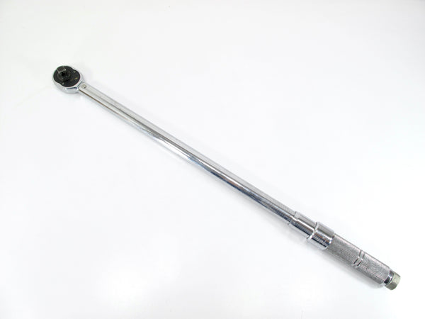 Proto J6014C 1/2" DR Ratcheting Head Micrometer Torque Wrench 50-250 Ft-Lb