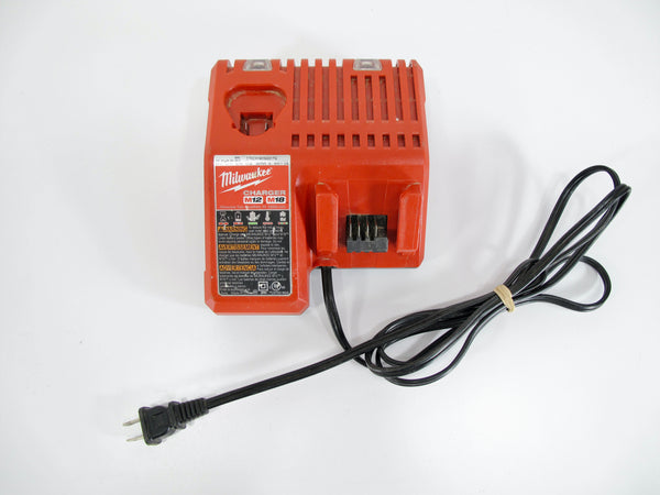 Milwaukee 48-59-1812 M12 M18 12V-18V Red Lithium Battery Charger