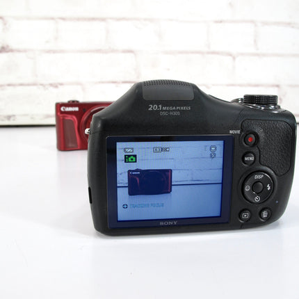 Sony Cyber-Shot DSC-H300 20.1 Megapixel 35X Zoom Digital Camera Black DSCH300/B