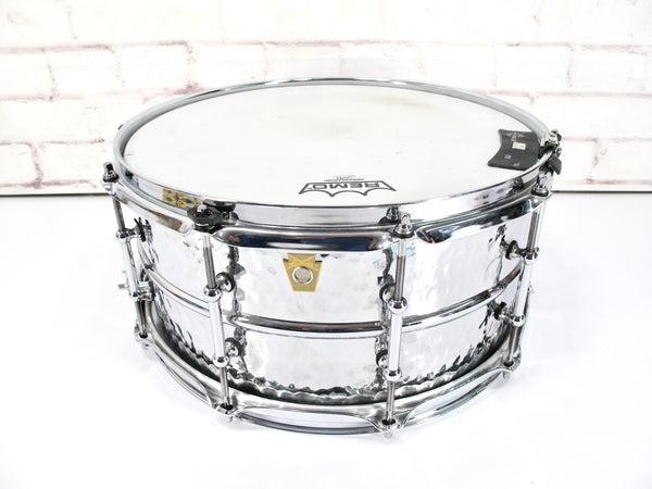 Ludwig Supraphonic Hammered 6.5 x 14 inch Snare Drum