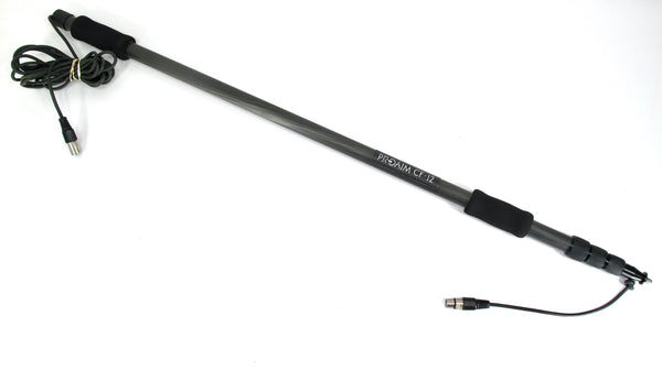 ProAim CF-12 12ft Carbon Fiber Extendable Recording Microphone Boom Pole