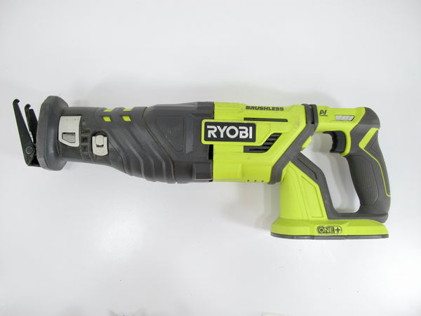 Ryobi P517 18-Volt One+ Brushless Handled Reciprocating Saw