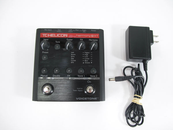 TC Helicon Voicetone Harmony G-XT Vocal Effects Processor Pedal