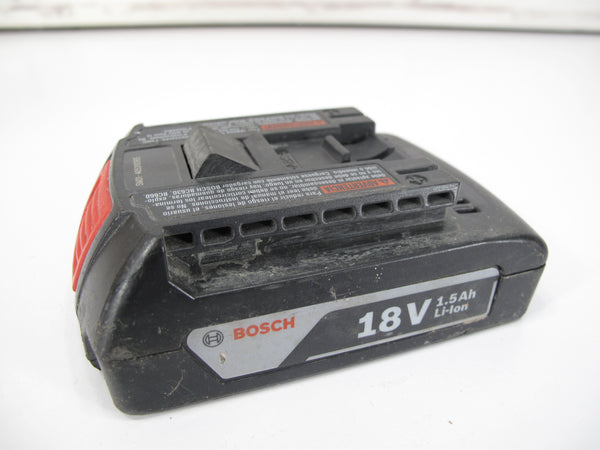 Bosch BAT611 18V Lithium-Ion 1.5Ah Rechargeable Power Tool Battery