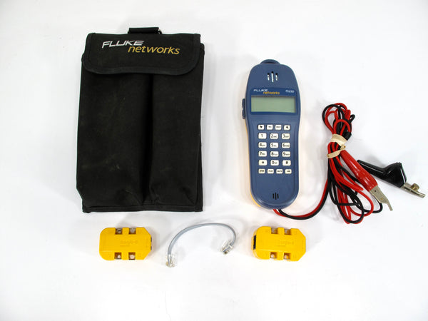 Fluke Networks TS25D Telephone Test / Butt Set with Banjo Adapters