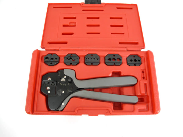MAC Tools TCT747 Ratcheting Terminal Crimp Tool w/ Case & 5 Sets of Jaws