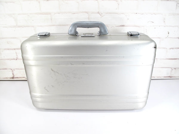 Zero Halliburton Vintage Aluminum Briefcase Camera Equipment Case  21”x13"x6"