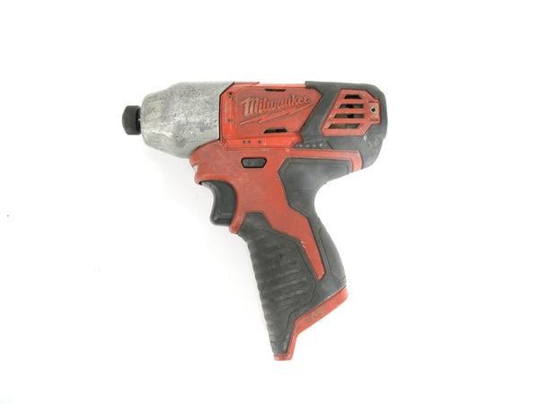 Milwaukee 2462-20 M12 12V Lithium Ion 1/4" Cordless Hex Impact Driver Tool Only