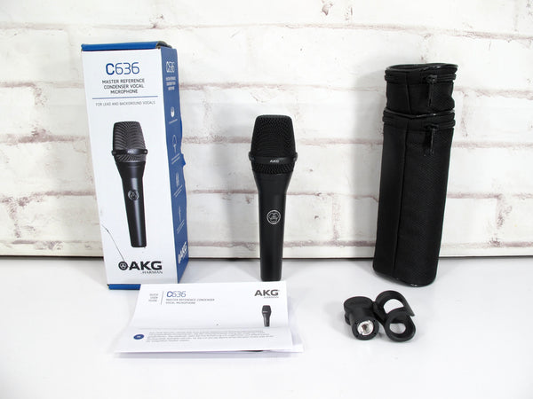 AKG C636 Master Reference Handheld Vocal Condenser Microphone